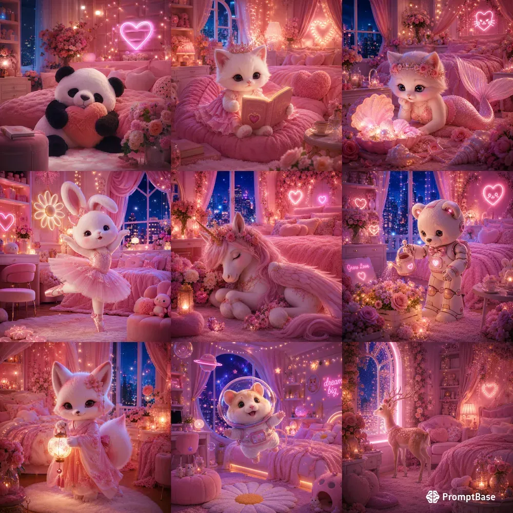 Kawaii Pink Dream Room Creators