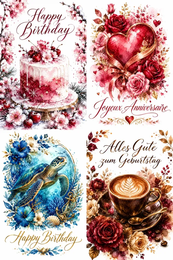 Birthday Card Collections