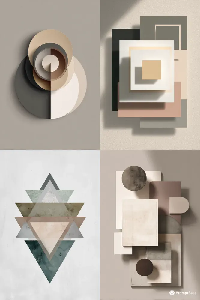 Scandinavian Geometric Art