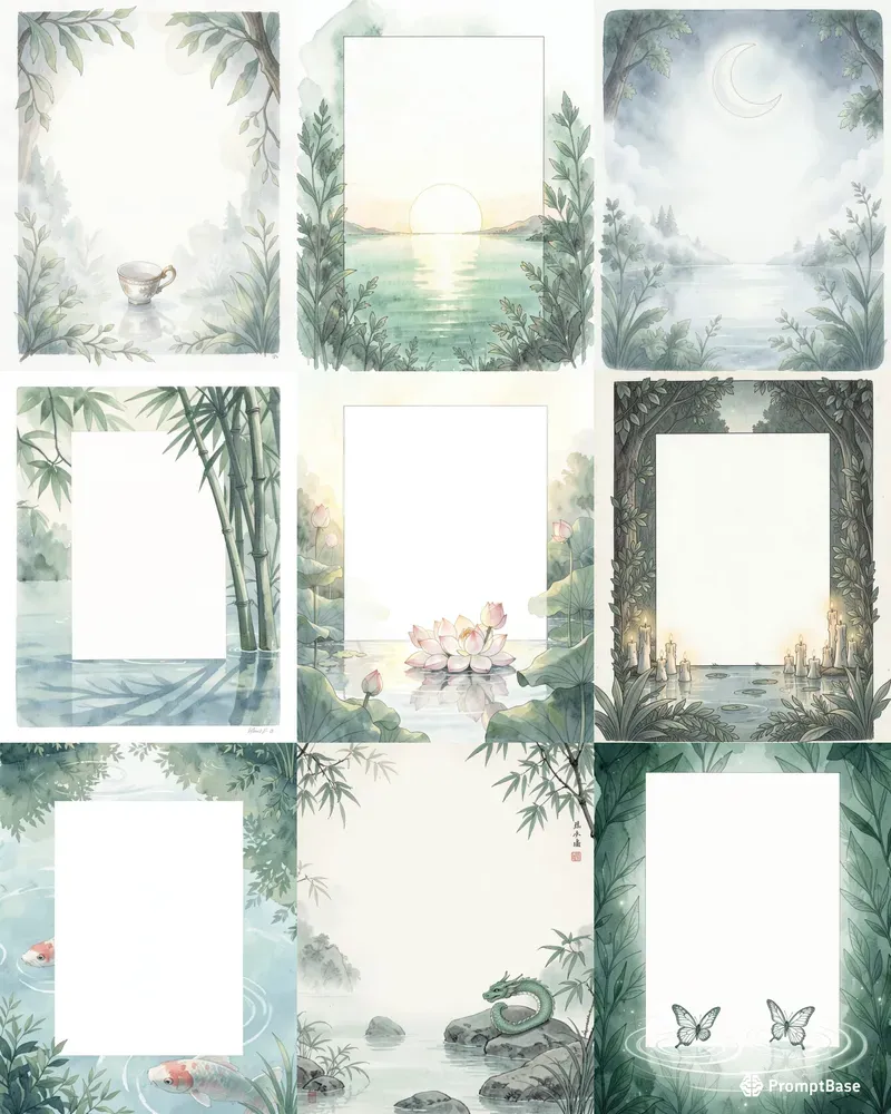 Beautiful Soft Color Journal Pages