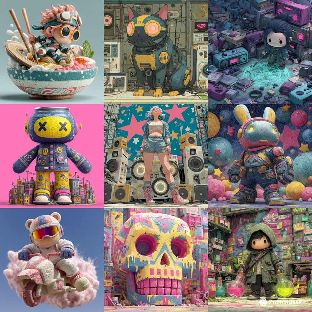 Hyper Cute Toy Worlds