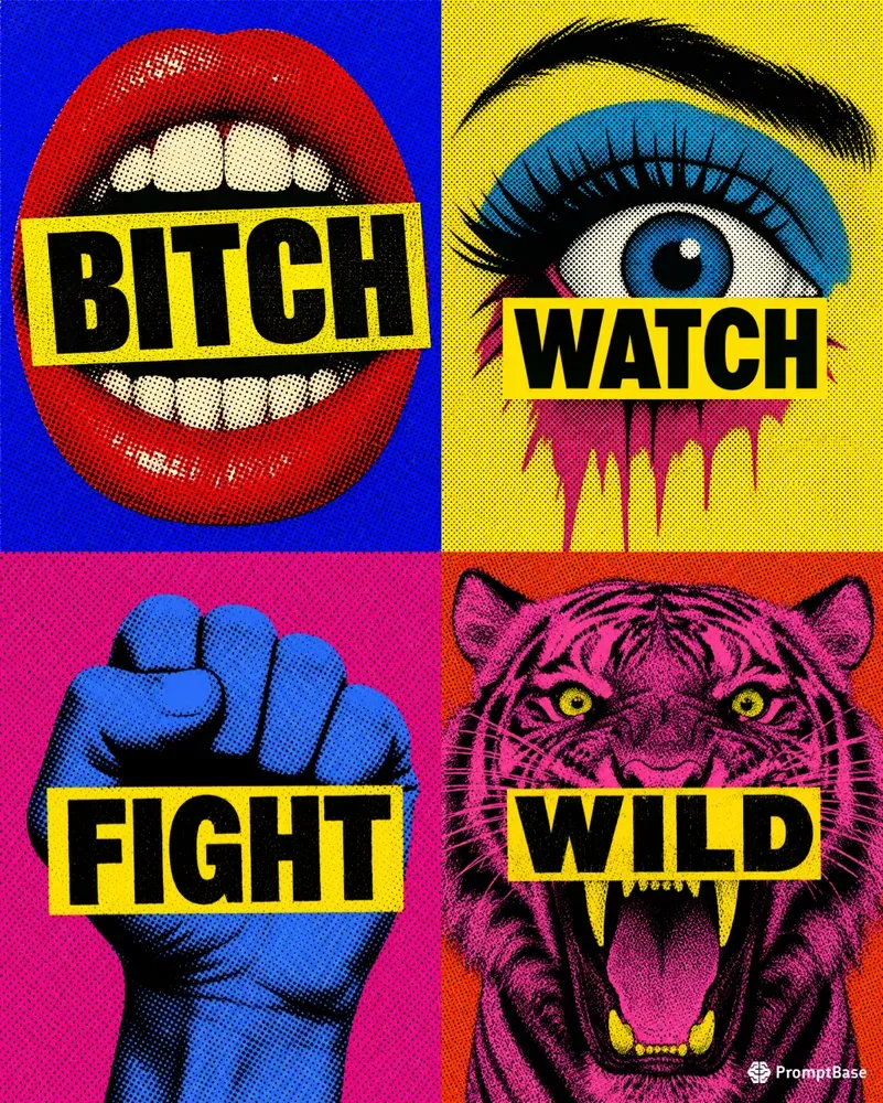 Punchy Provocative Graphic Posters