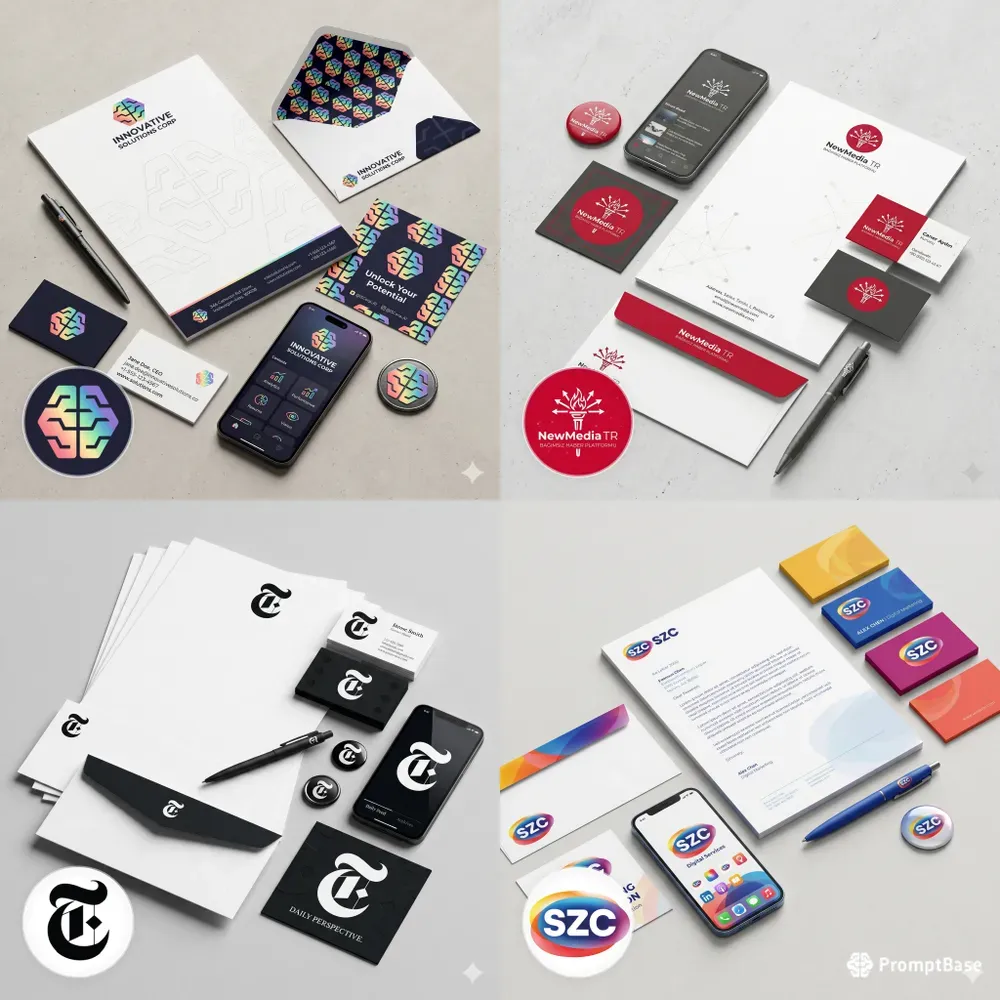 Professional Corporate Identity Mockups