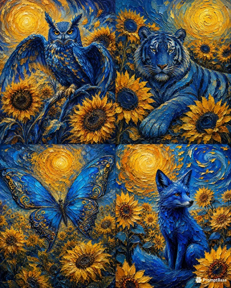 Expressive Impasto Characters