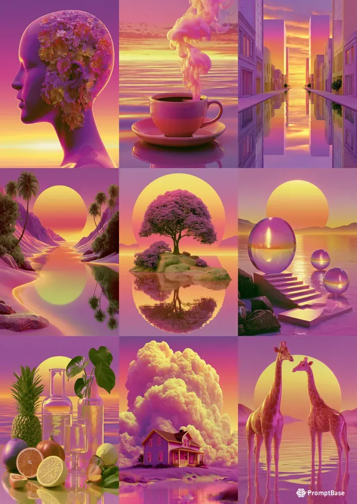 Retro Futuristic Dreamscapes