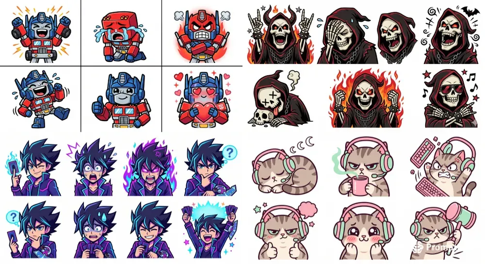 Twitch Emote Sets