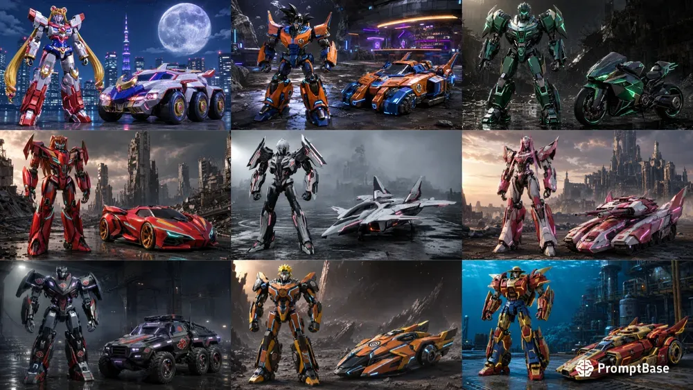 Characters As Transformers With Alt Modes