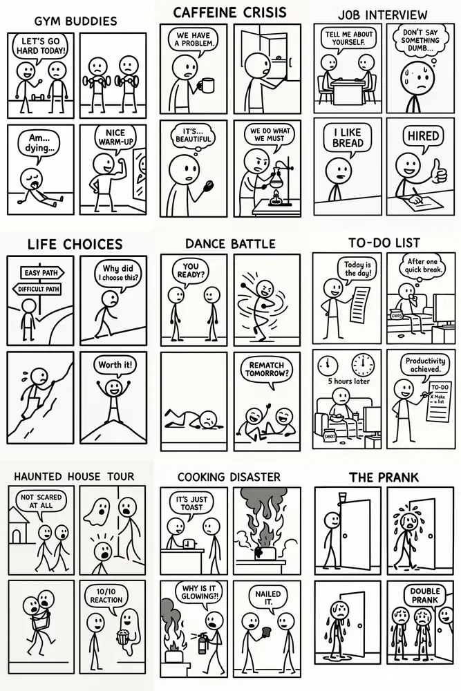 Stick Figure Comic Strip Makers