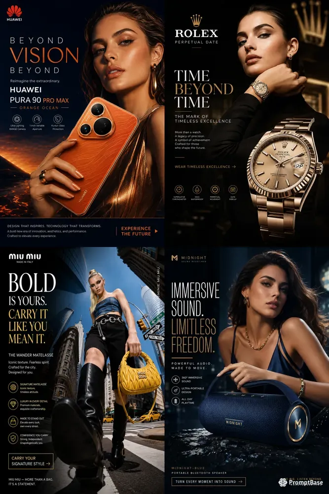 Ultrapremium Marketing Posters