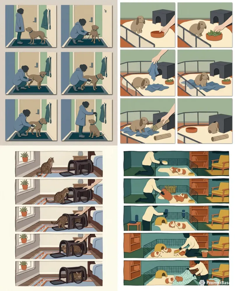 Pet Routine Cue Cards