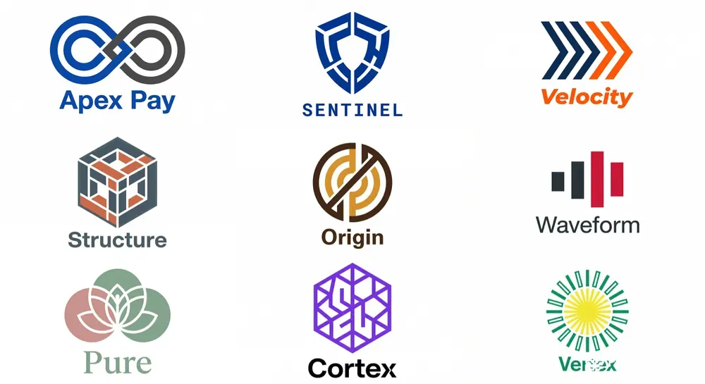 Geometric Minimalist Logo Constructors