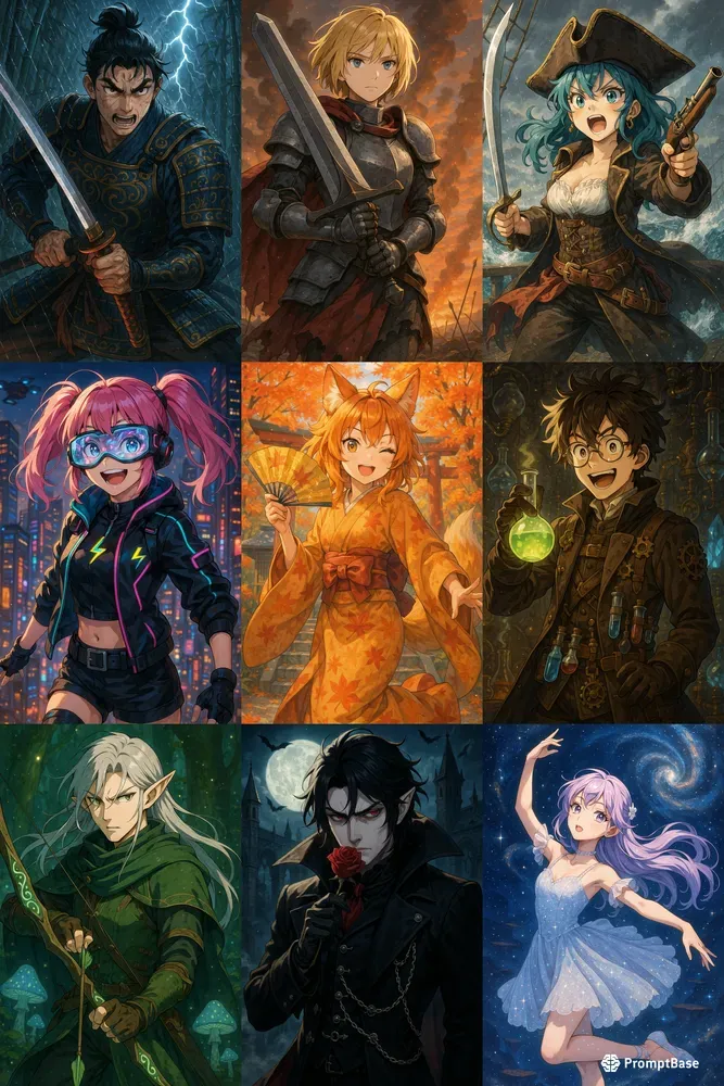 Anime Character Creators