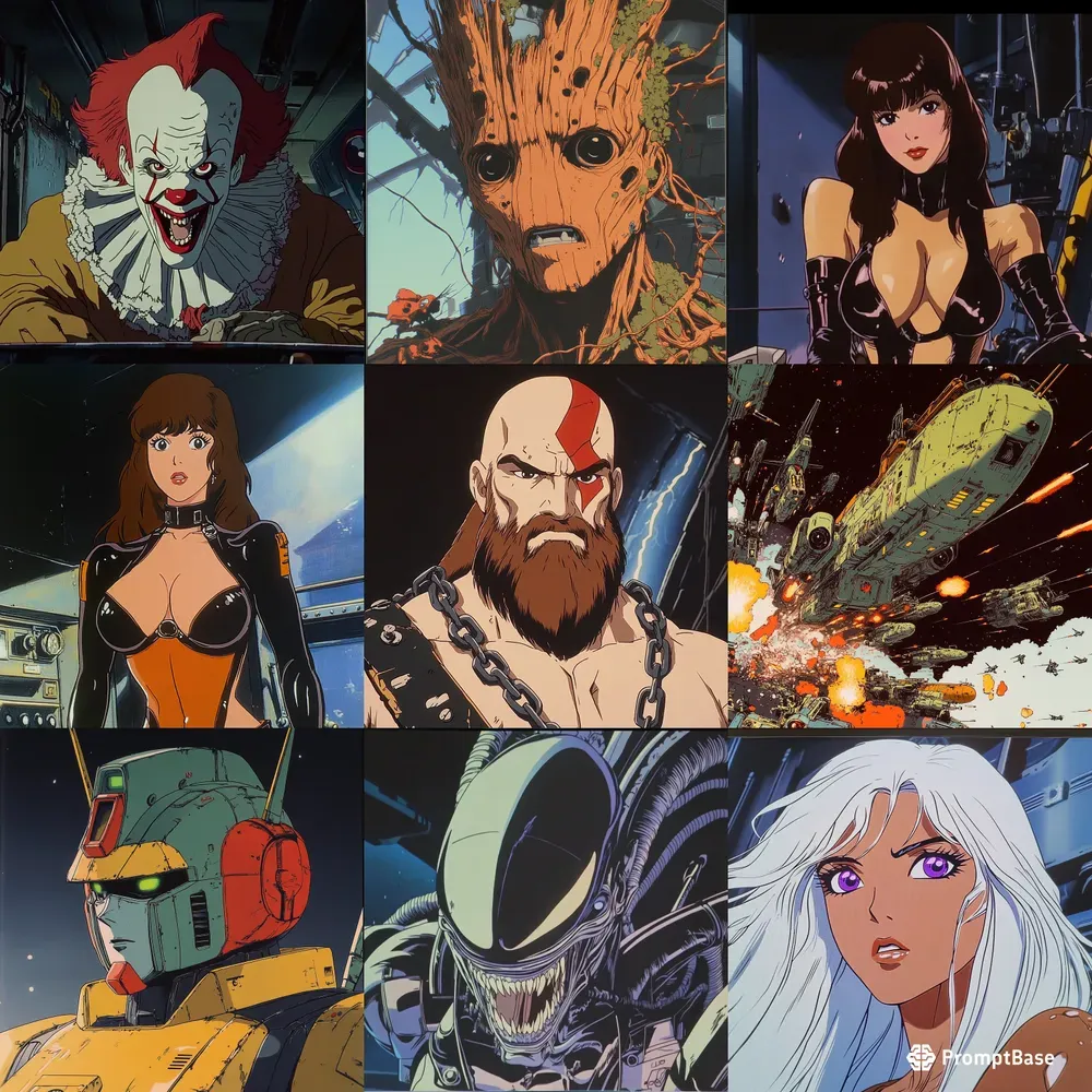 Heavy Metal Movies Animated Screengrabs