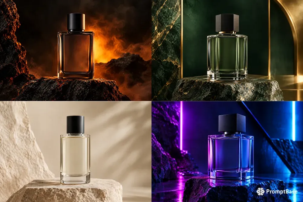 Luxury Perfume Advertisement Aesthetics