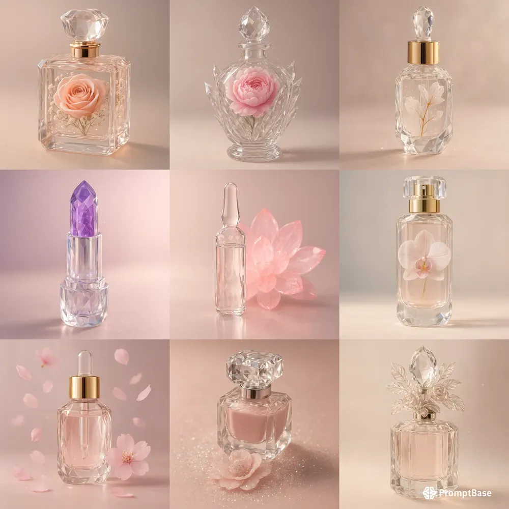 Luxury Crystal Floral Products