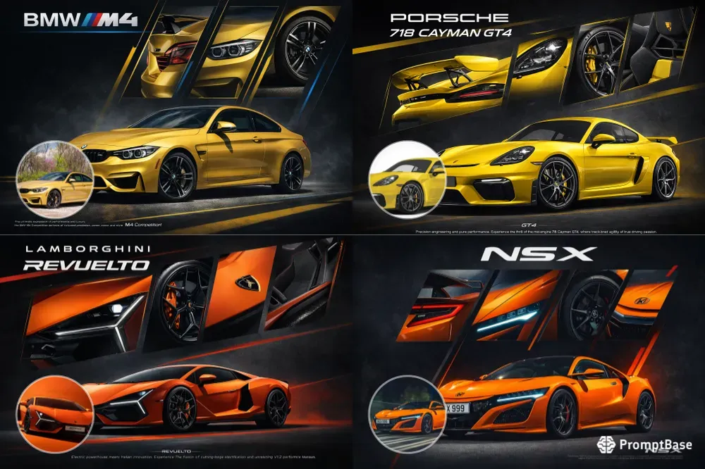 Car Poster Graphic Designs