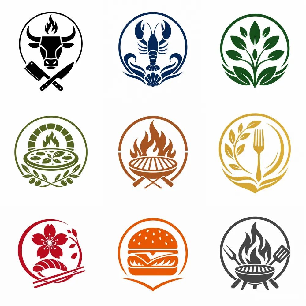 Luxury Restaurant Logos