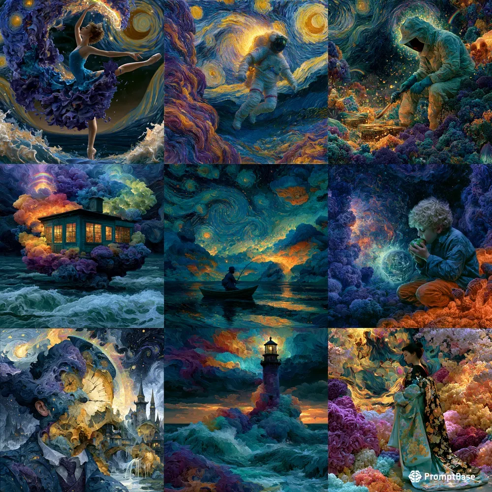 Sacred Visionary Surreal Art