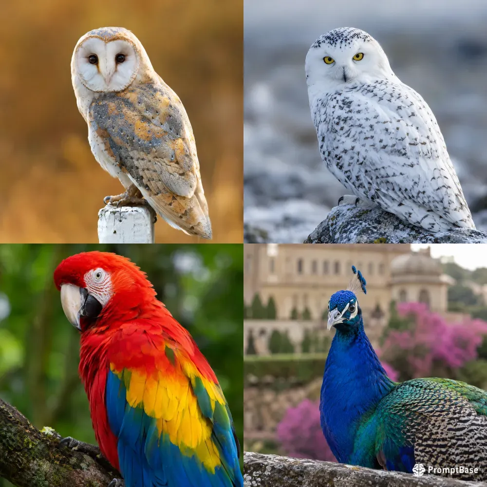 Perched Bird Portraits