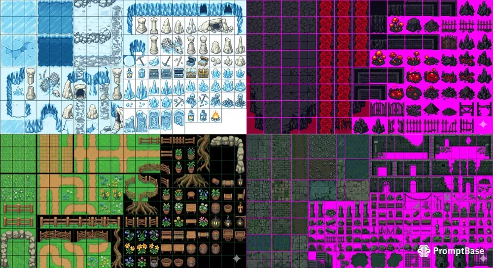 Premium 2D RPG Topdown Tilesets