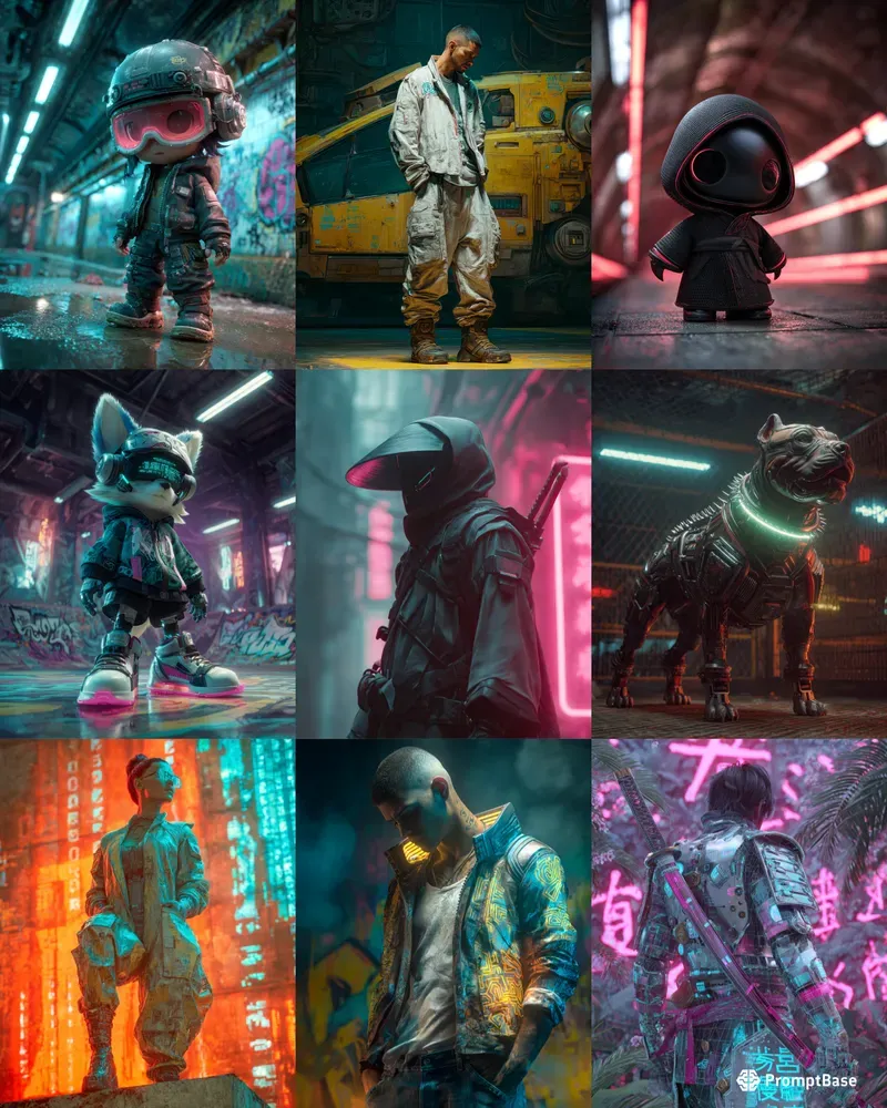 Cyberpunk Character Profiles