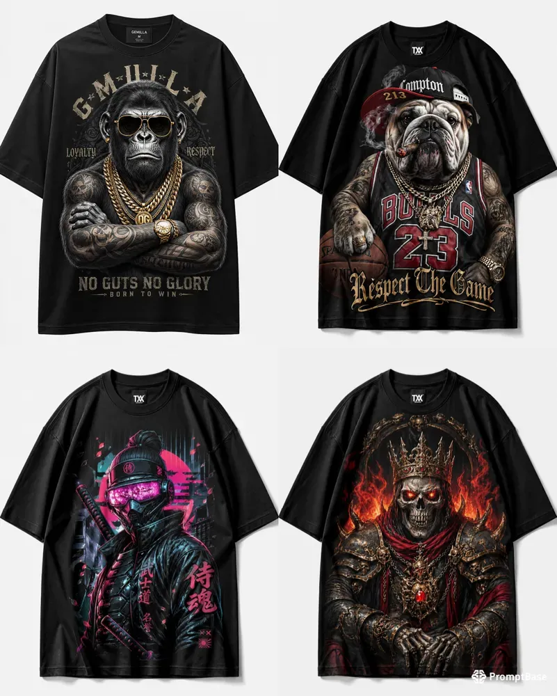 Urban Streetwear Tshirt Mockups