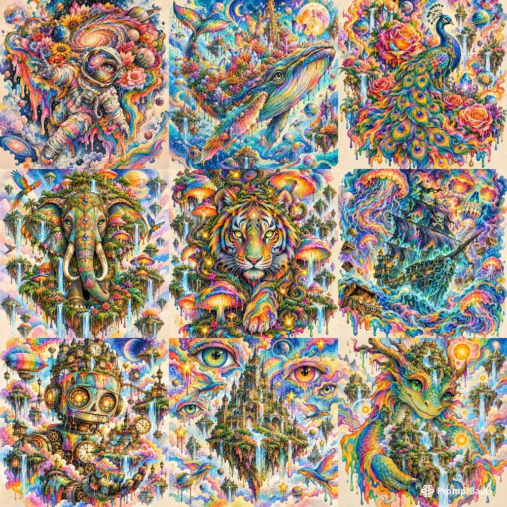 Psychedelic Surreal Art