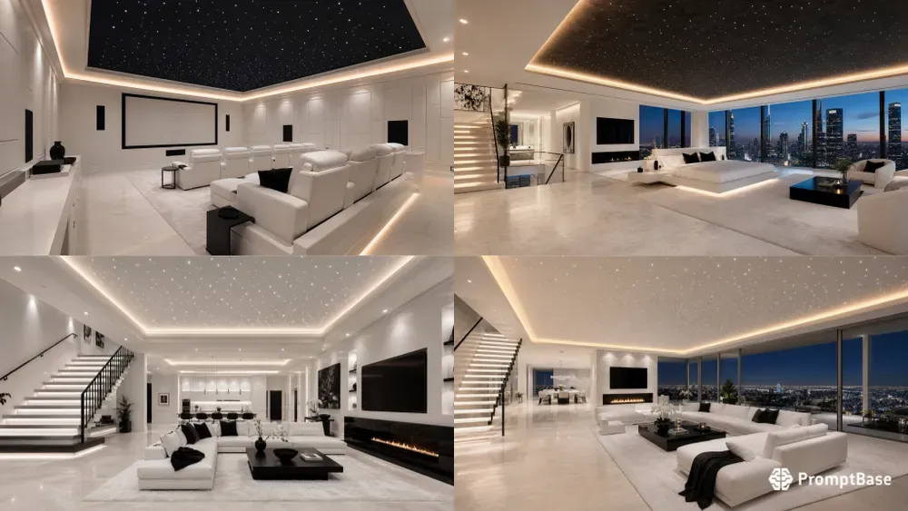 Ultramodern Living Spaces