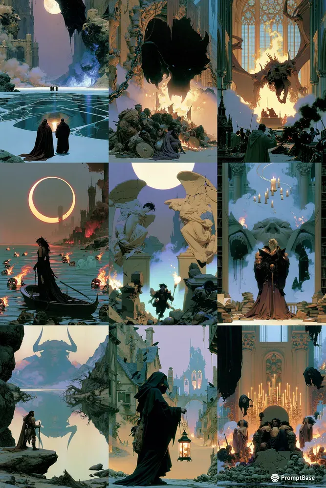 Epic Dark Fantasy Horrors