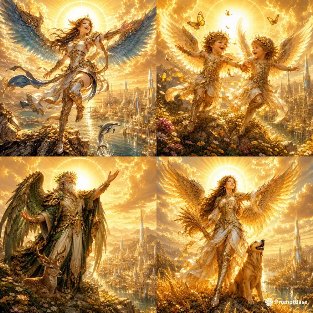 Golden Winged Sentinels