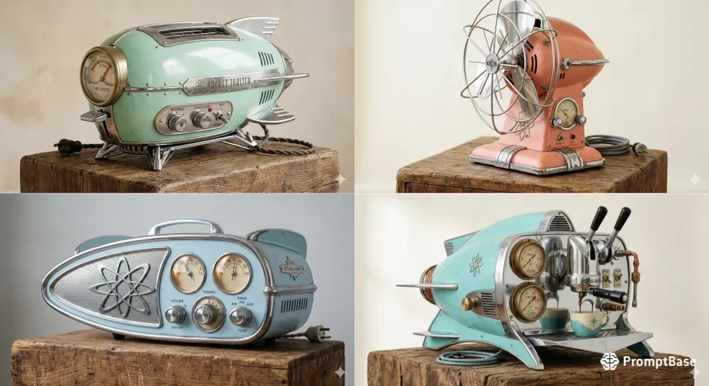 1950s Space Age Designs