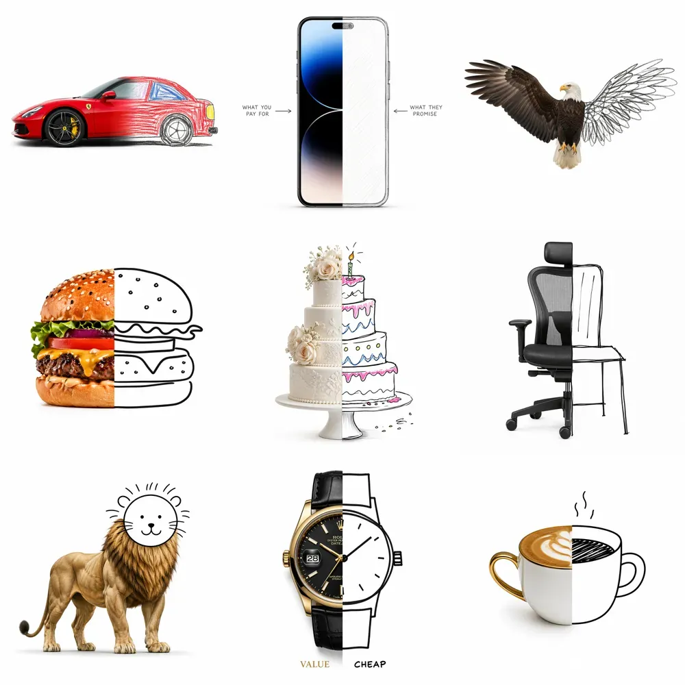 Creative Expectation Vs Reality Concepts