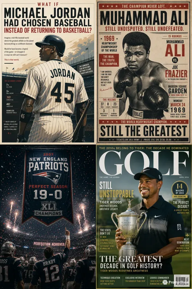 What If Sports History Poster Generator