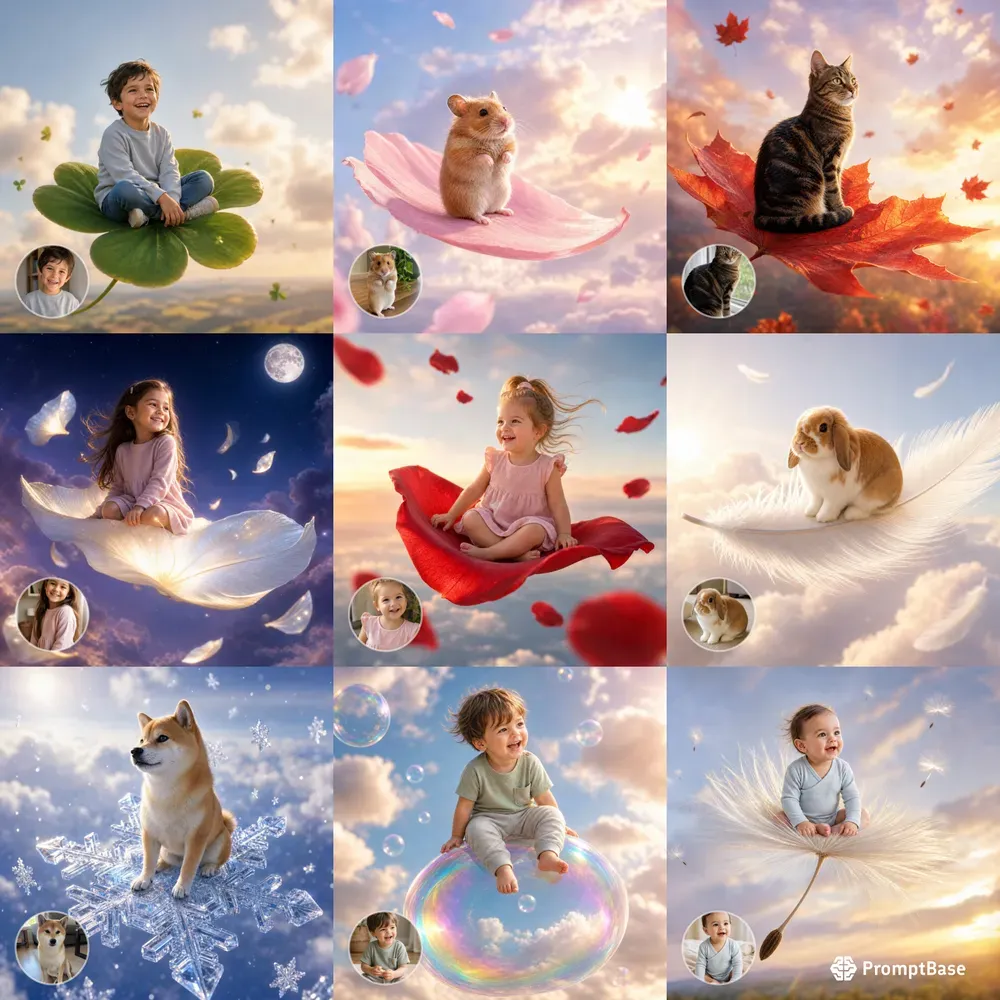 Miniature Fairytale Sky Riders