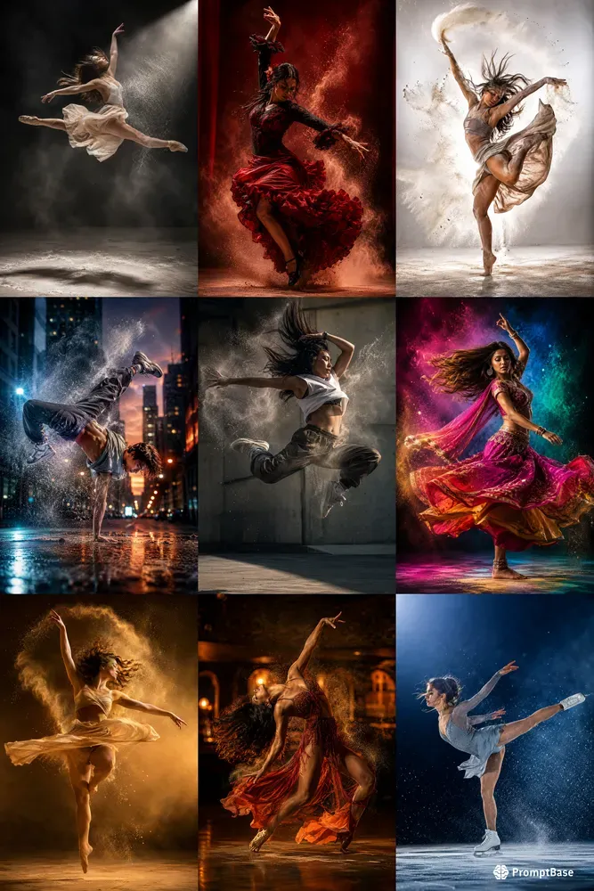 Cinematic Dance Motion Photos