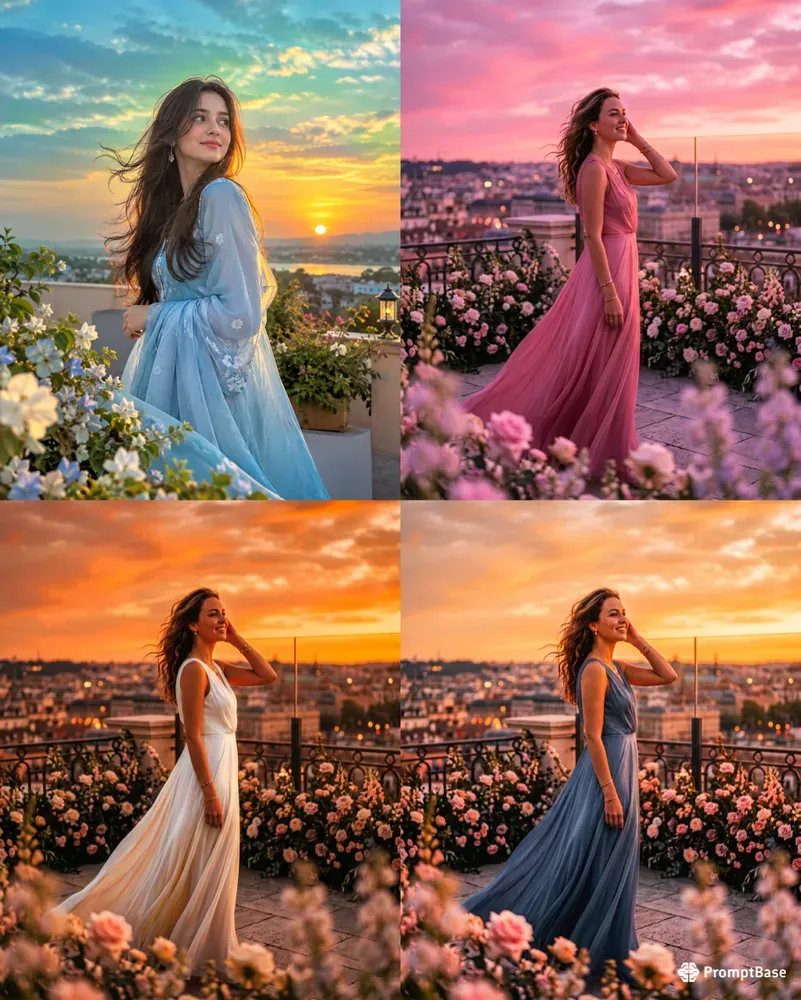 Sunset Luxury Portraits