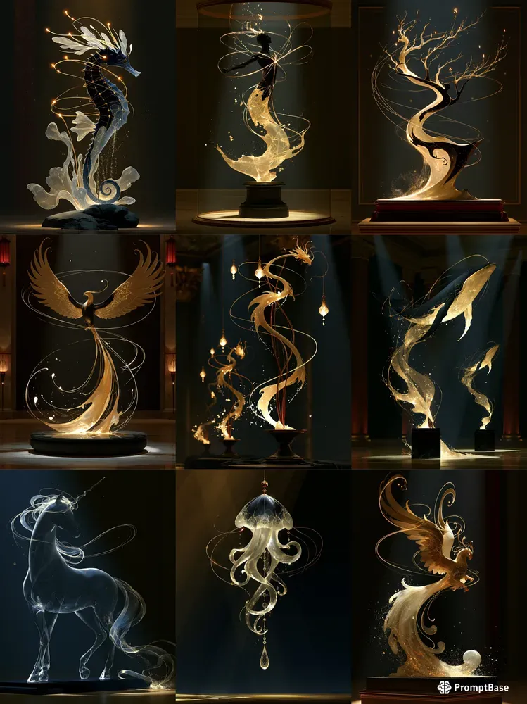 Mythic Cosmic Sculpture Forges