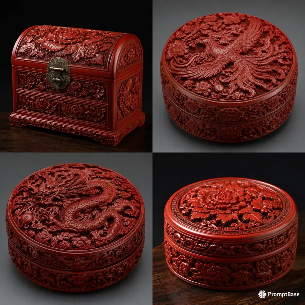 Carved Lacquer Box Generator