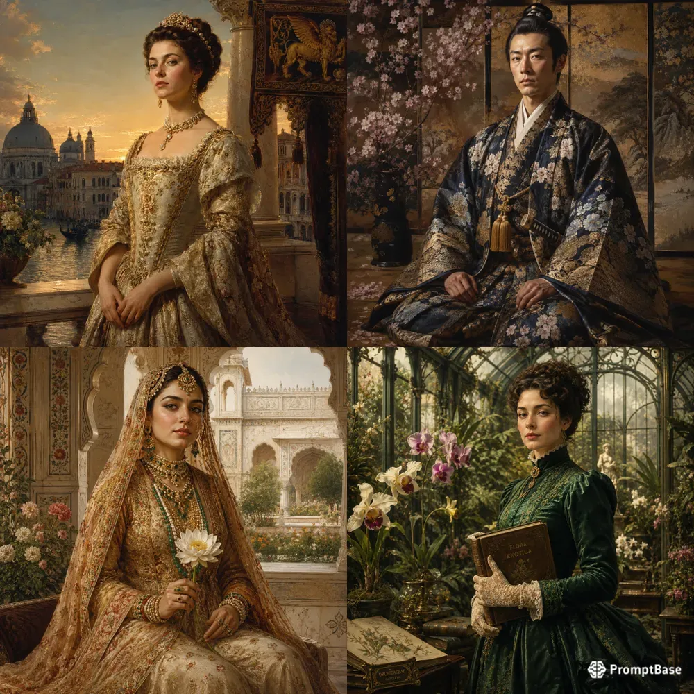 Timeless Noble Portraits