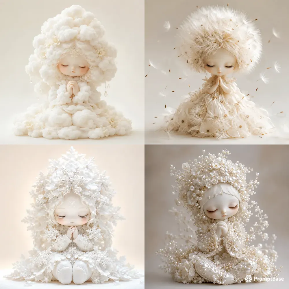 Dreamy Floral Spirit Dolls
