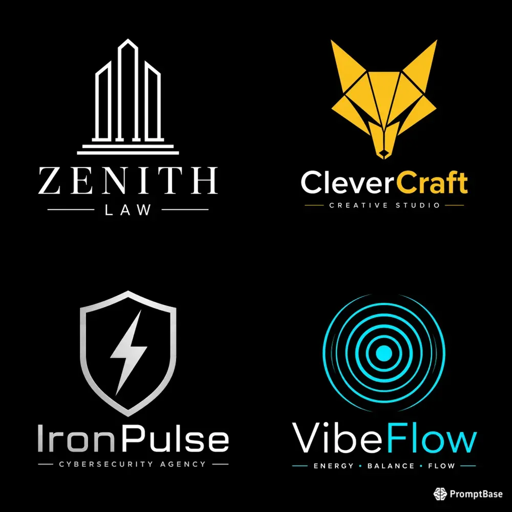 Elegant Minimalist Vector Logo Designs