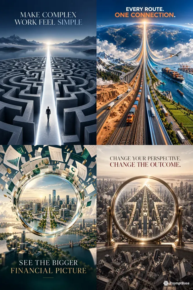 Corporate Surreal Ad Posters