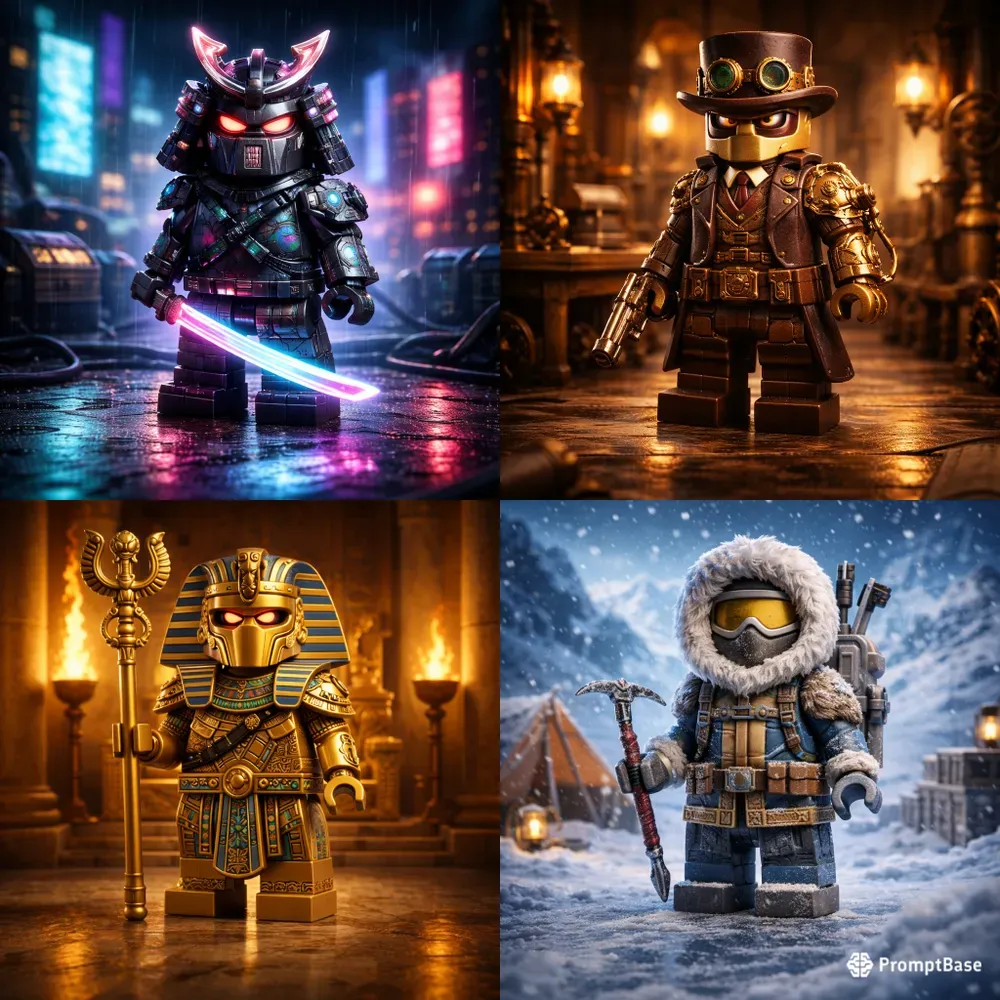 Premium Cinematic Brick Character Collections