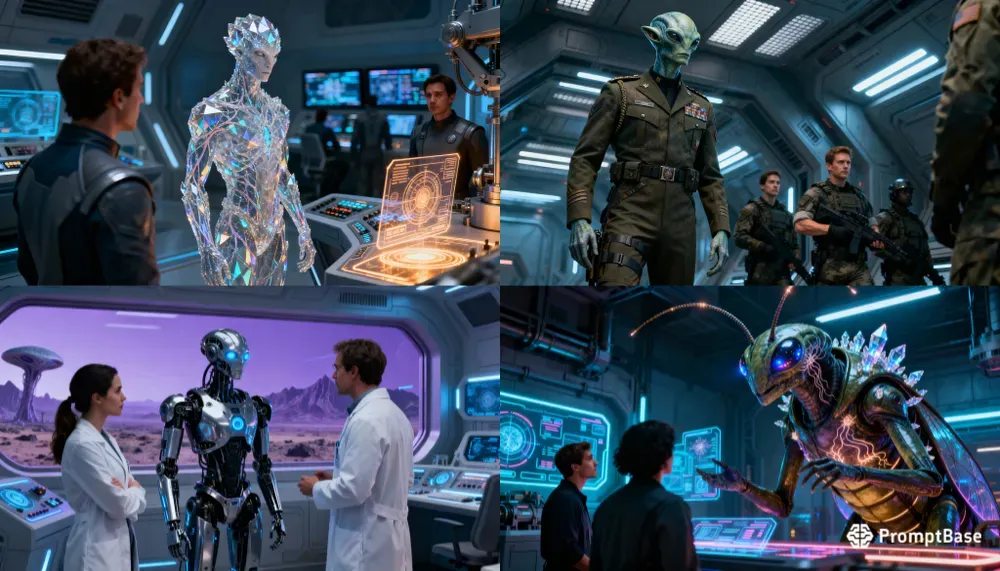 Cinematic Scifi Encounters