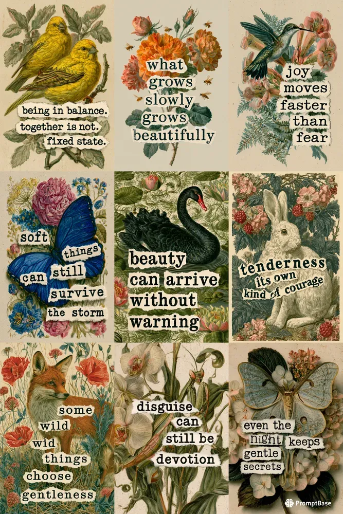 Vintage Naturalist Scrapbooks