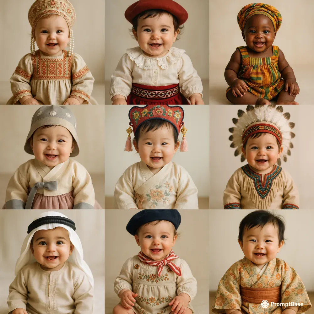 Adorable Babies Around The World