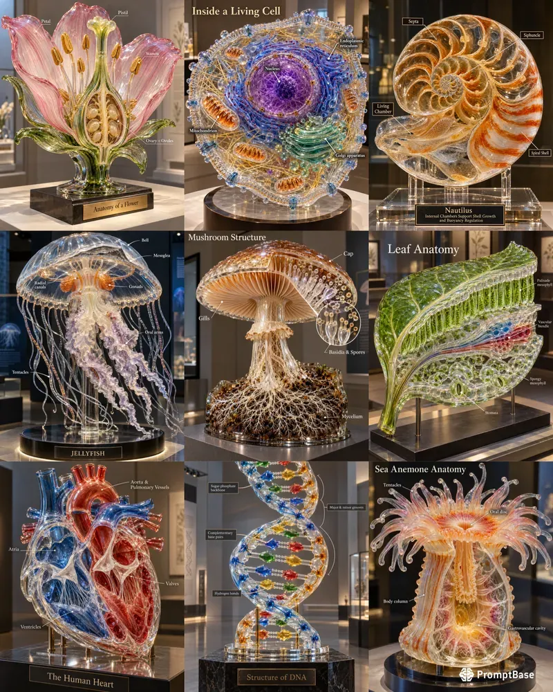 Knowledge Glass Worlds