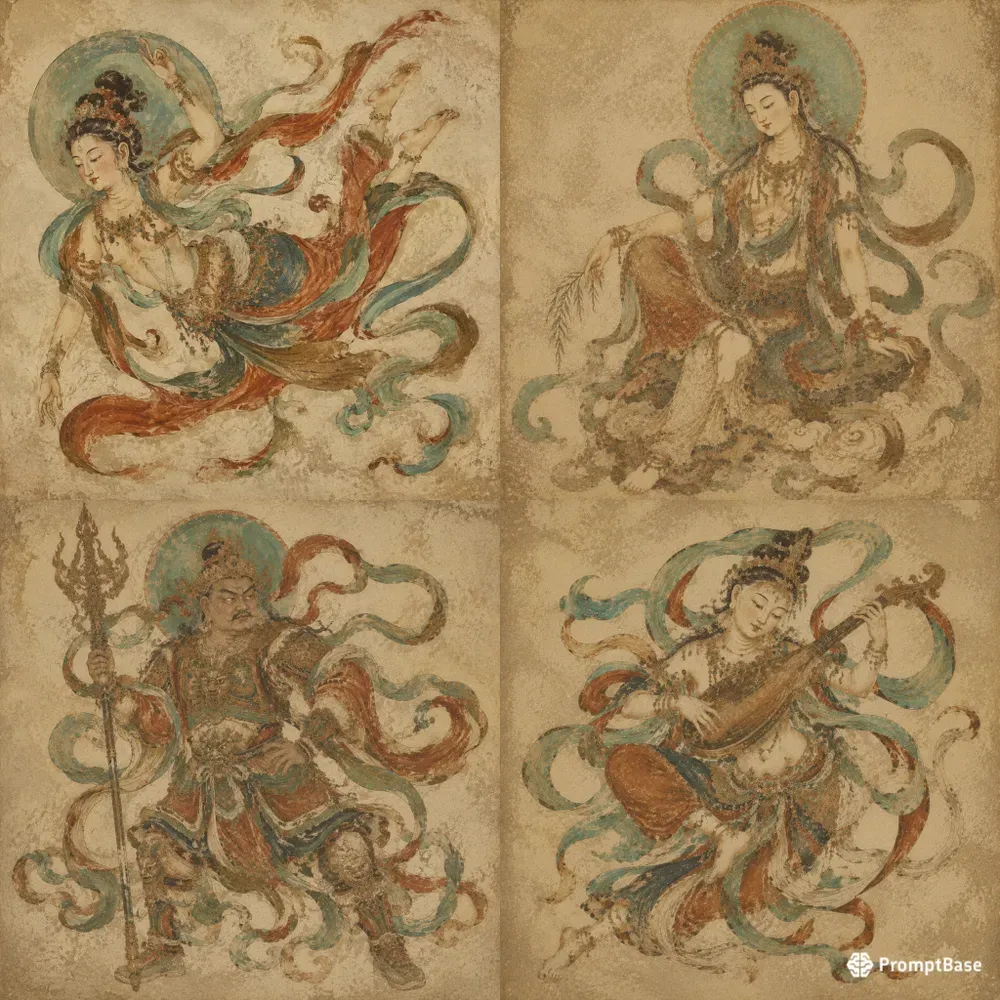 Dunhuang Mural Character Generator