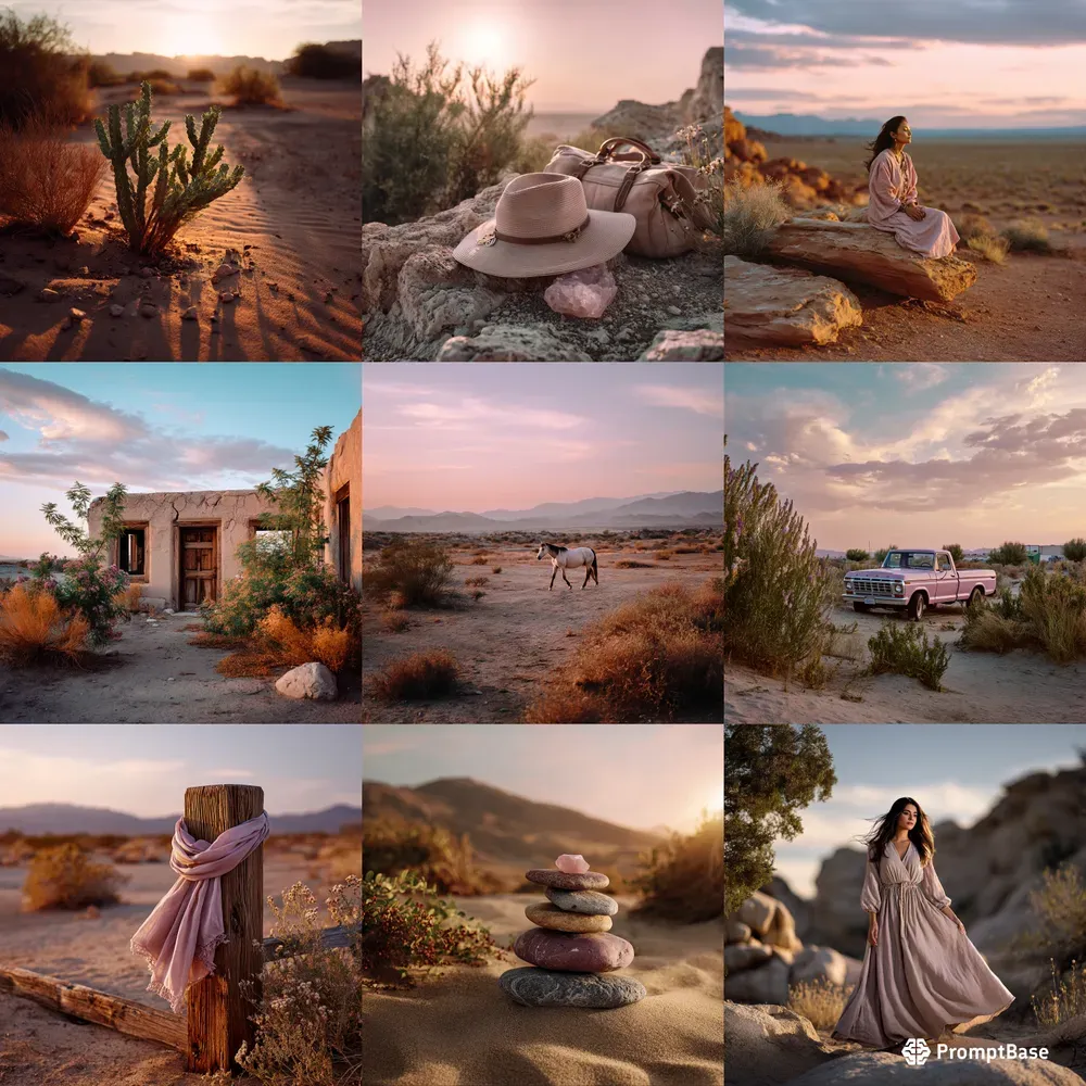 Desert Sunrises Aesthetic Southwest