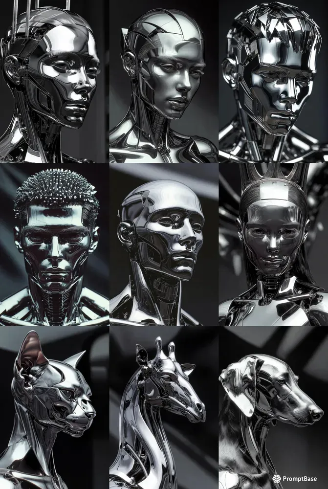 Chrome Entity Portrait Systems